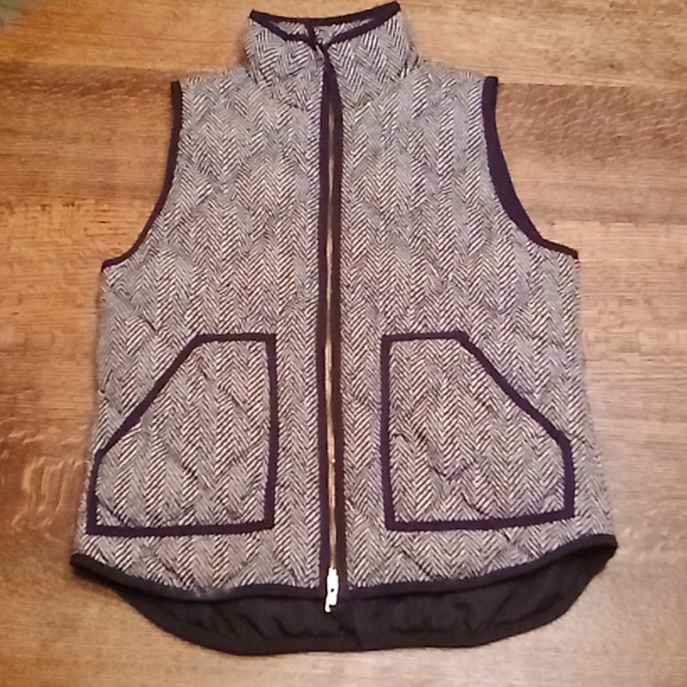 J. Crew quilted vest